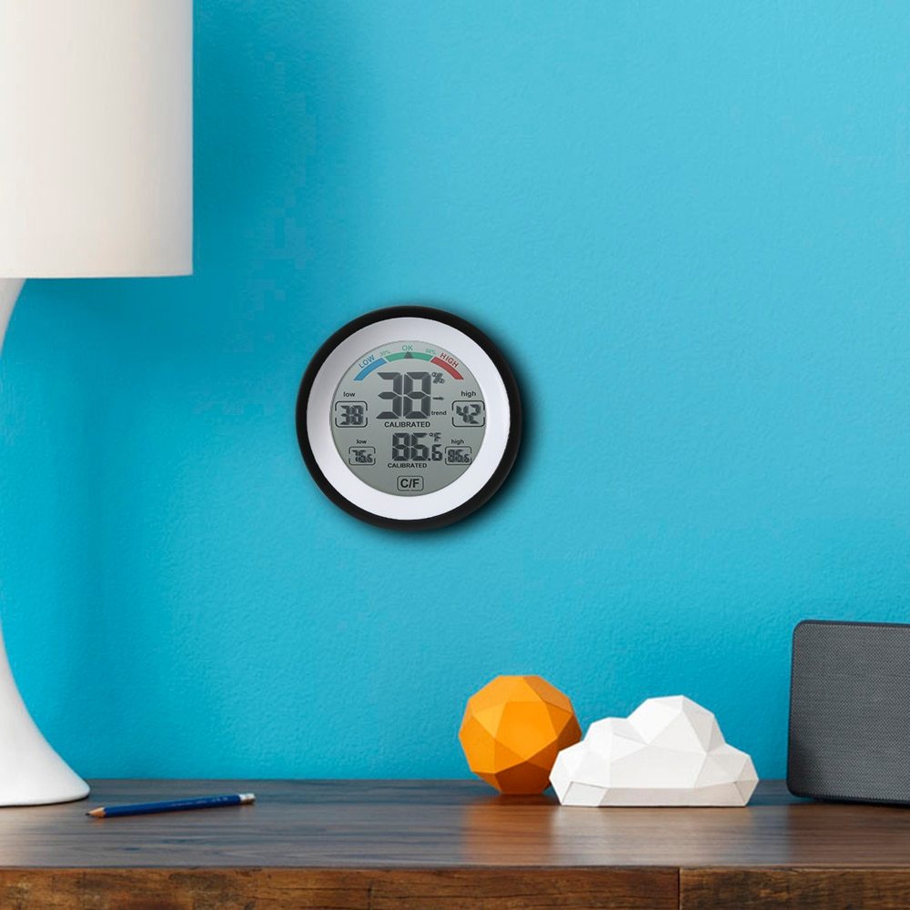 Digital Thermometer Hygrometer Meter