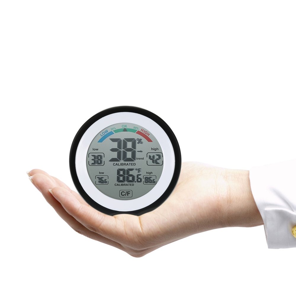 Digital Thermometer Hygrometer Meter
